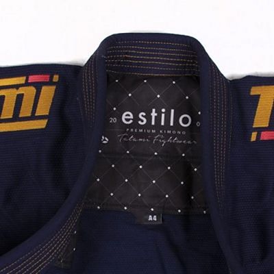 Tatami Estilo 6.0 BJJ Kimono Tengerkèk-Arany